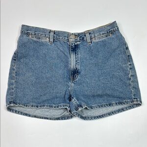 Vintage Calvin Klein Denim Jean Shorts Size 12 1999